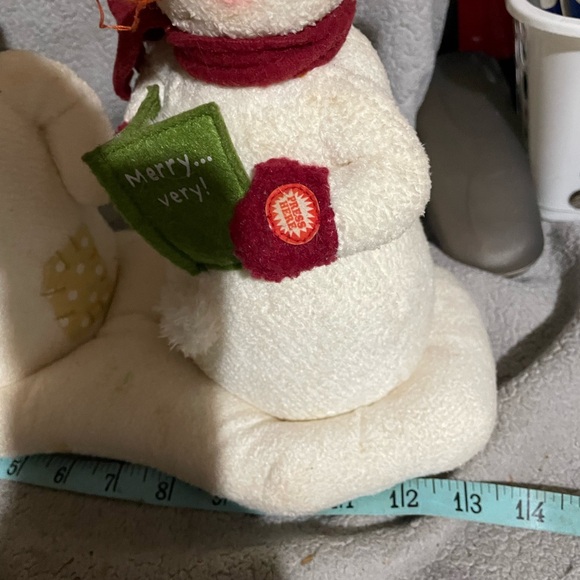 Hallmark Snowman Duo with Red and Black Accents - Picture 9 of 9